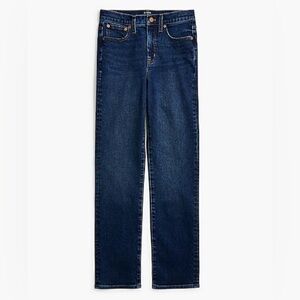 J. Crew Factory Womens Essential Straight Jeans – Size 34 (18) – Dark Blue - EUC